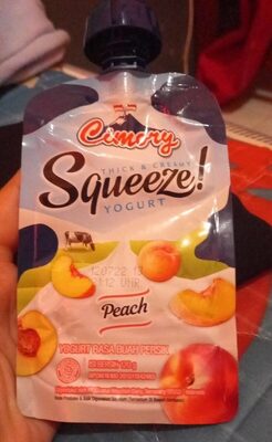 Cimory Squeeze Peach