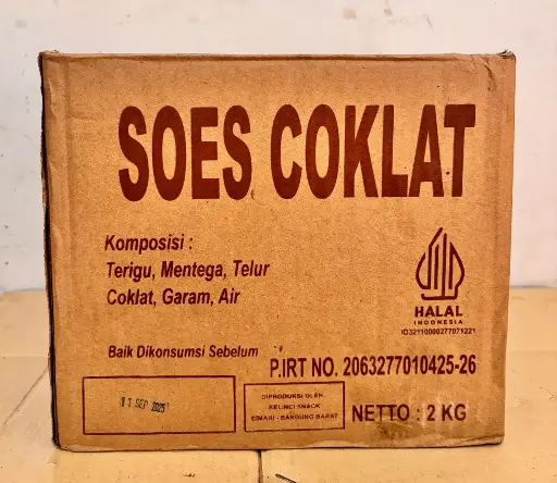 Kelinci Soes Coklat Bal