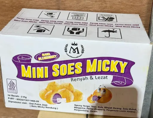 soes miky blueberry Bal